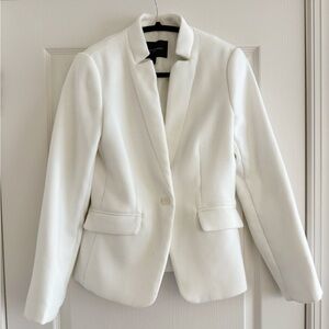 Banana Republic Classic ivory  White Blazer
